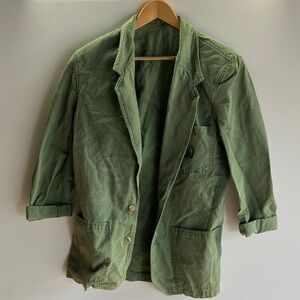 Men's Green Casual Jacket